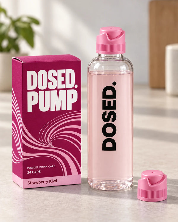 DOSED. pump strawberry kiwi
